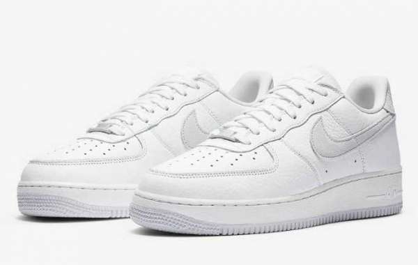 Latest Nike Air Force 1 Craft White Grey Will Release this Week