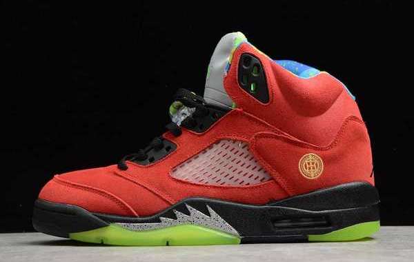 Nike Jordan shoes that boys and girls can buy! The eight-in-one Air Jordan 5 "What The" is now on sale.