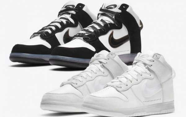 Slam Jam x Nike Dunk High black And White Panda Colorway On Sale This Month