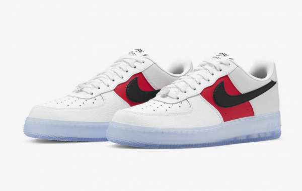 CT2295-110 Nike Air Force 1 Low EMB will be released with icy outsoles
