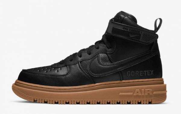 Nike Air Force 1 Gore-Tex Boot Black Gum to Arrive on October 28, 2020