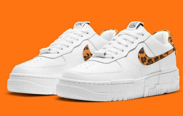 Latest Nike Air Force 1 Low Pixel Coming With Leopard Print Accents