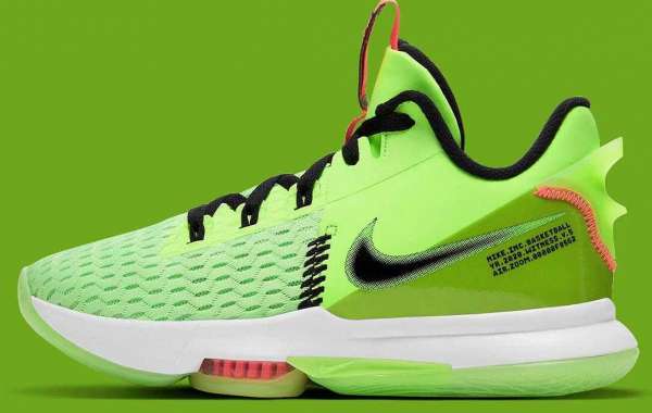 Nike LeBron 5 Grinch Hot Lime Black Bright Mango White Release for New Year