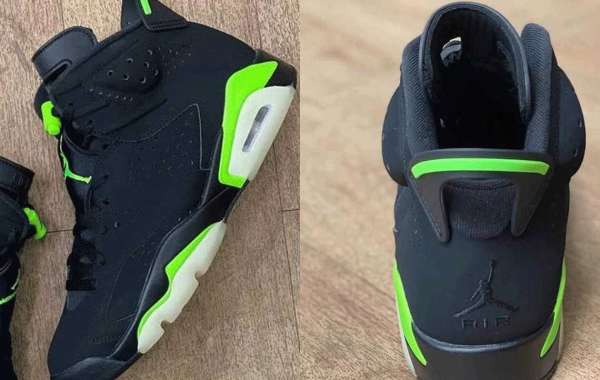Latest 2021 Air Jordan 6 “Electric Green” CT8529-003 Basketball Shoes