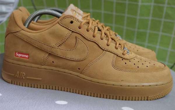 Wheat Supreme x AF1 is exposed for the first time! It's coming. .