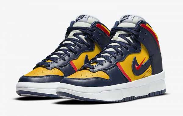 Hot Sell! 2021 New Nike Dunk High Rebel “Michigan” DH3718-701 For Sale Online.