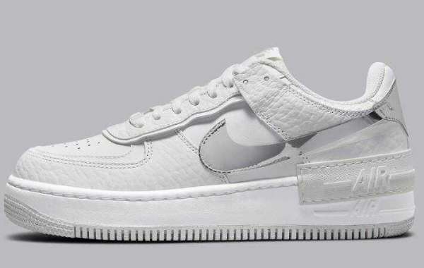 The Newest Nike Air Force 1 Shadow Releasing With Chrome Accents