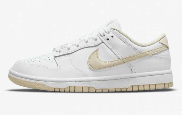 Pearl white dress up! New colorway Nike Dunk Low "Pearl White" Do you love it?