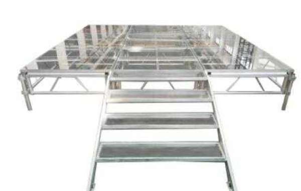 Aluminium crowd control barrier is non-slip and durable