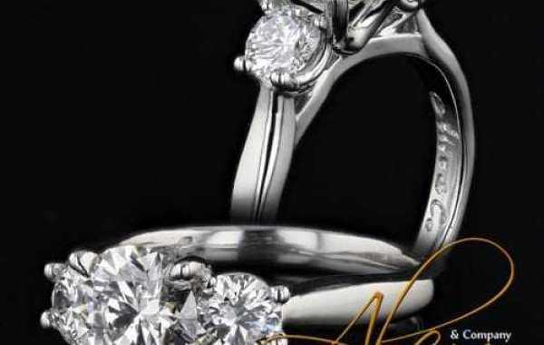 Inexpensive Platinum Three Stone Diamond Ring