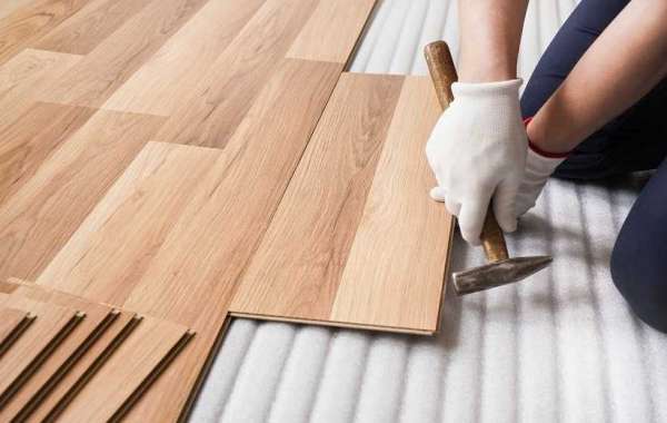 The parquet acts as a heat insulating material as well as a sound insulator