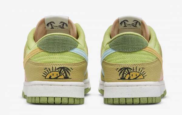 2022 New Nike Dunk Low "Sun Club" DM0583-800 It is true that "candy color" is played!