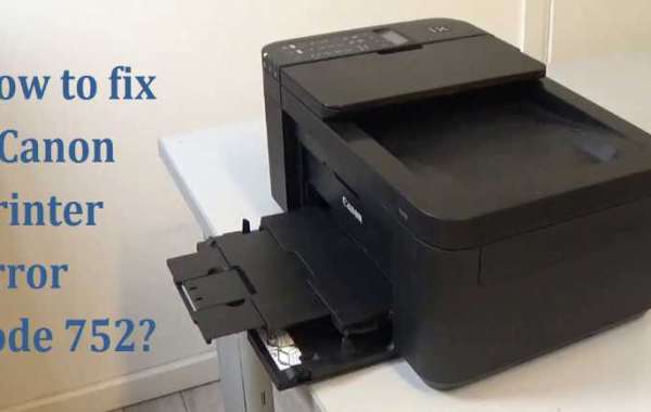 How to fix a Canon printer error code 752?