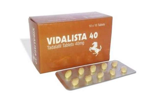 Vidalista 40 Mg Is Best Advice To Men With ED