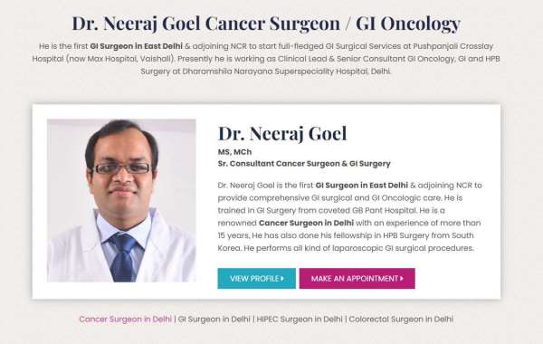 Why Dr. Neeraj Goel is the Top Cancer Surgeon in Delhi