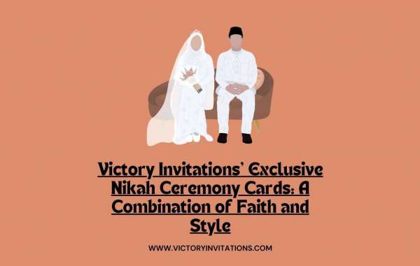 Victory Invitations' Exclusive Nikah Ceremony Cards: A Combination of Faith and Style